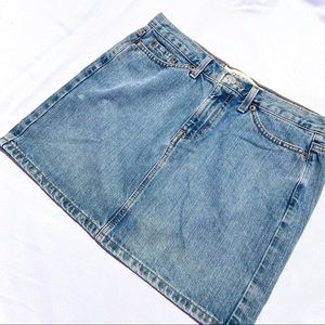 Y2K Denim Gap Skirt